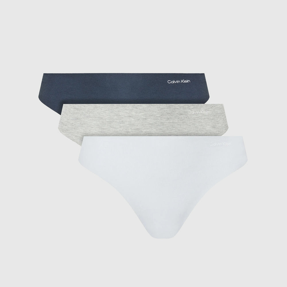 Calvin Klein 3 Pack Thong - Multi |ThirdBaseUrban