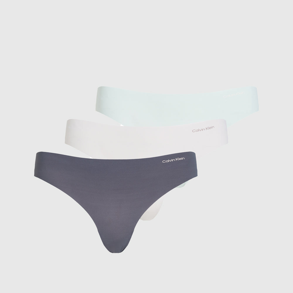 Calvin Klein 3 Pack Thong - Multi |ThirdBaseUrban