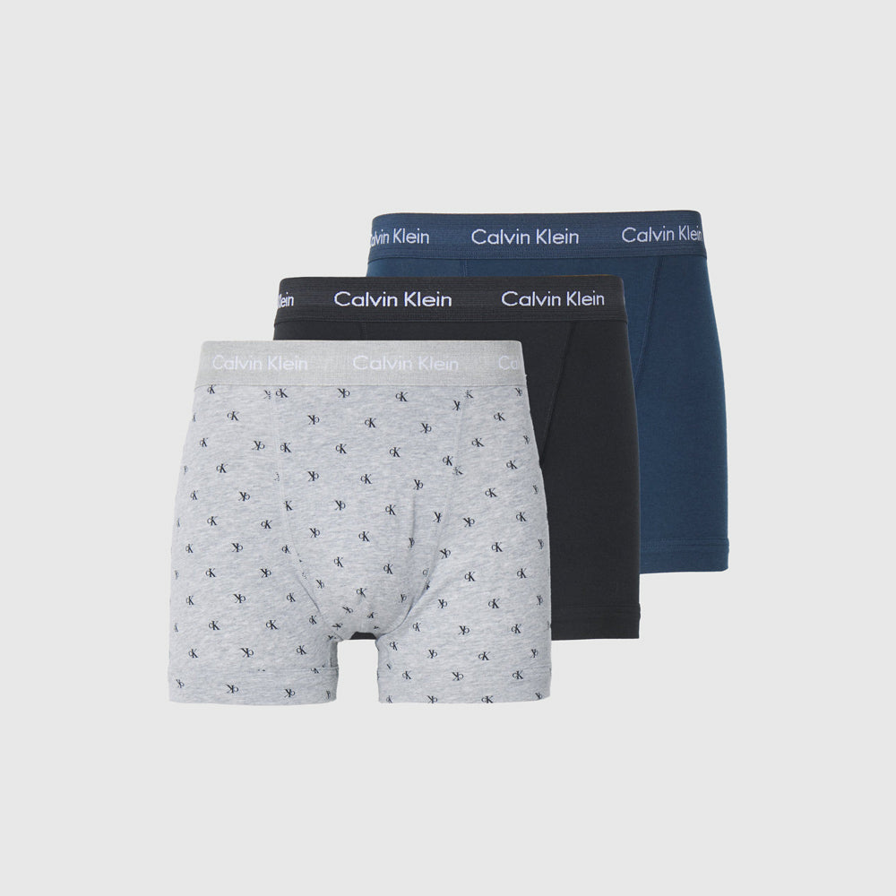 Calvin Klein 3 Pack Trunk - Black Multi |ThirdBaseUrban