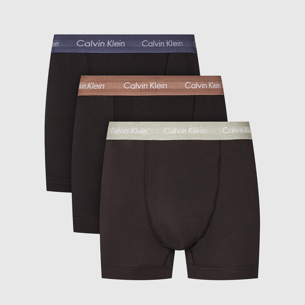 Calvin Klein 3 Pack Trunk - Black Multi |ThirdBaseUrban