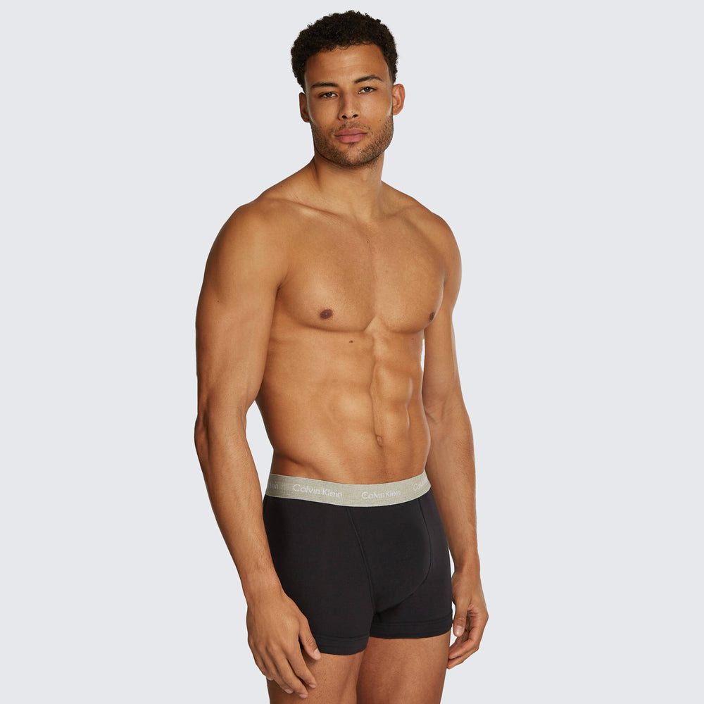 Calvin Klein 3 Pack Trunk - Black |ThirdBaseUrban