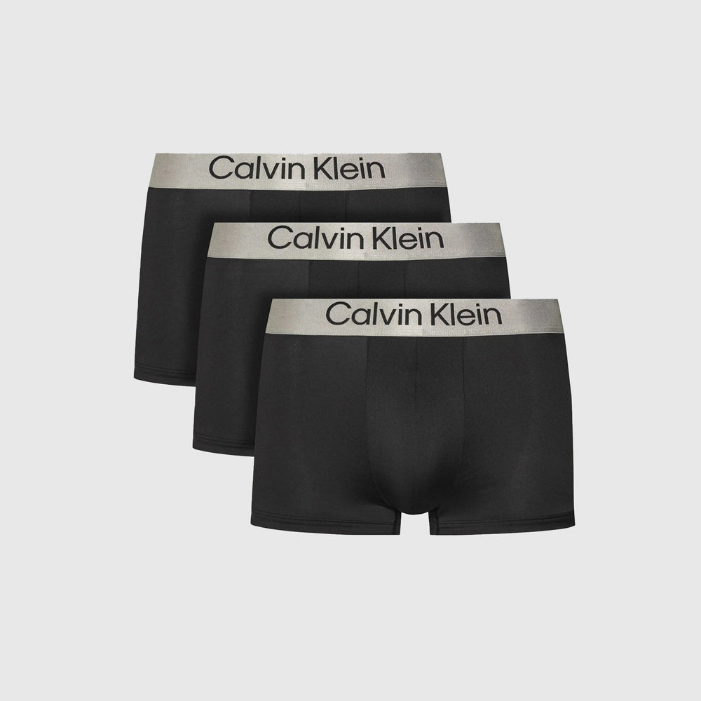 Calvin Klein 3 Pack Trunk - Black |ThirdBaseUrban