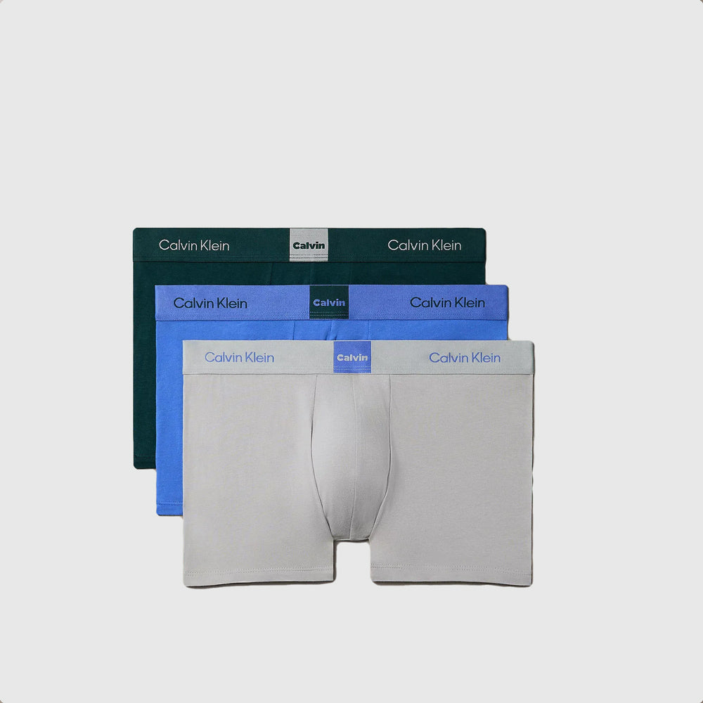 Calvin Klein 3 Pack Trunk - Grey Multi |ThirdBaseUrban