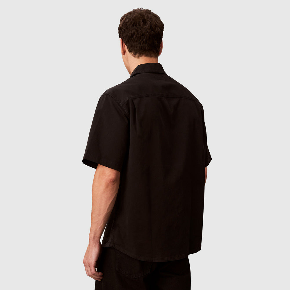Utility Relaxed Shirt - Black
