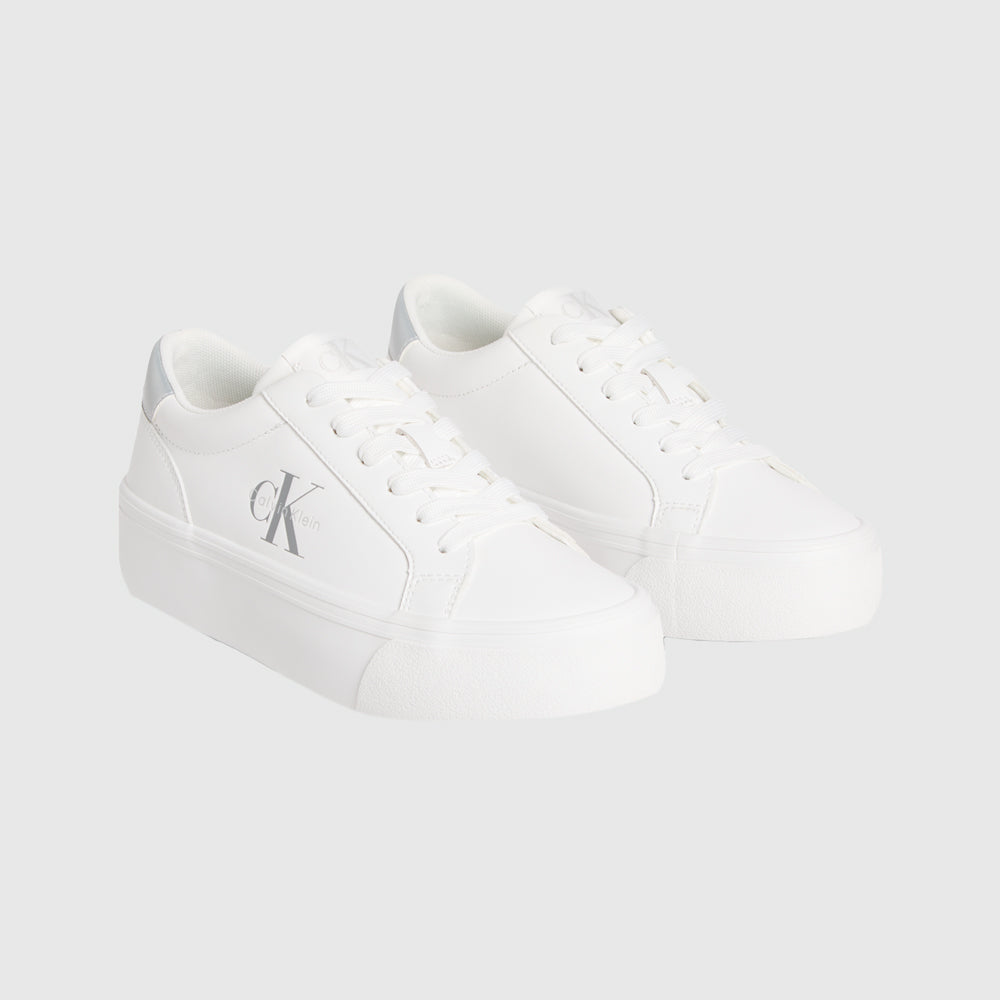 Vulc Flatform Sneaker - White Multi