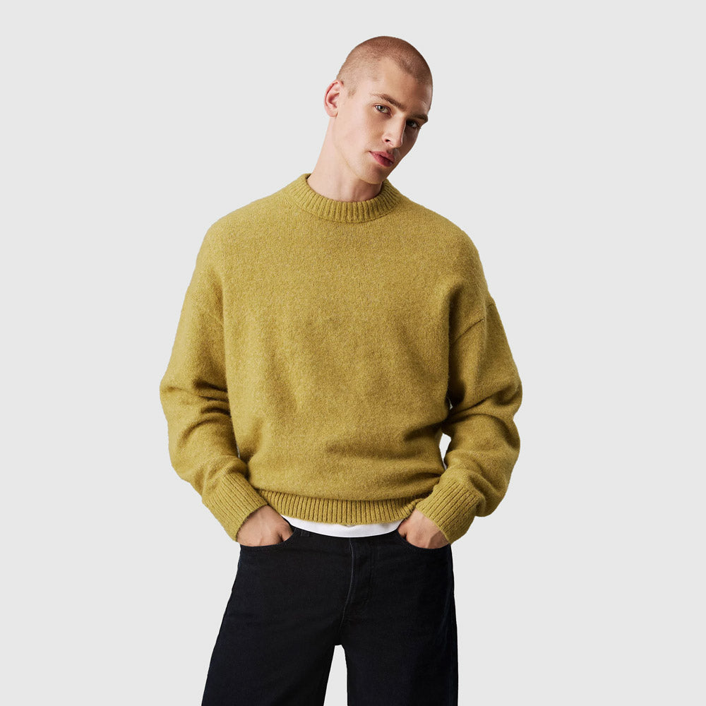 Calvin Klein Textured Sweater - Willow |ThirdBaseUrban