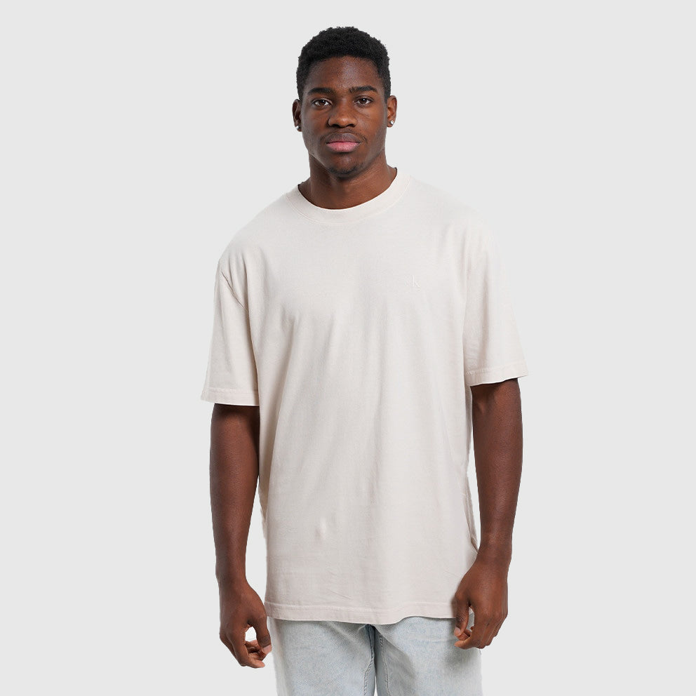 Calvin Klein Washed Print T-Shirt - Light Grey |ThirdBaseUrban