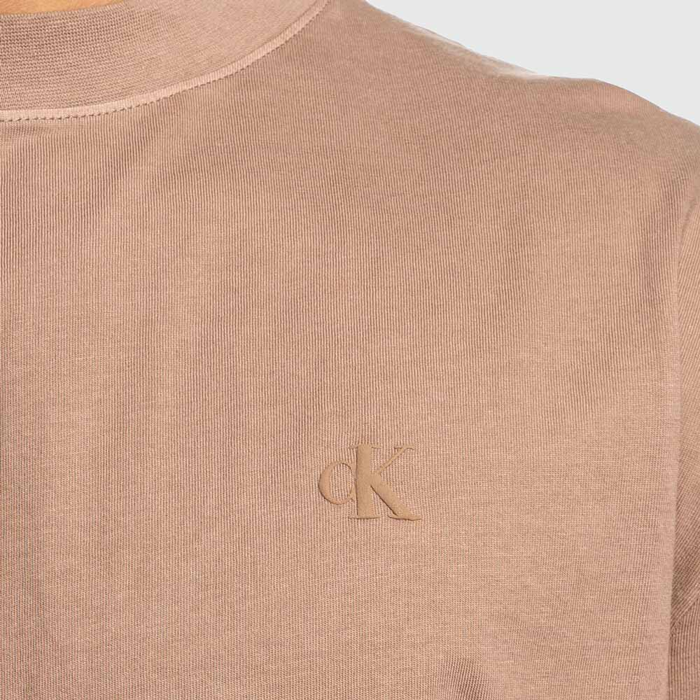 Washed Print T-Shirt - Taupe