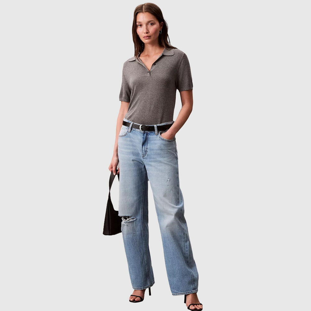 Calvin Klein Cuff Huntington Jeans - Denim Light |ThirdBaseUrban