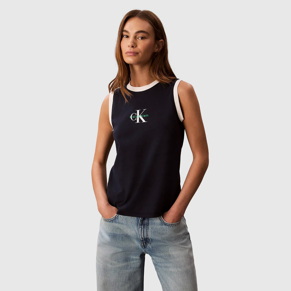 Calvin Klein Muscle T-Shirt - Navy |ThirdBaseUrban