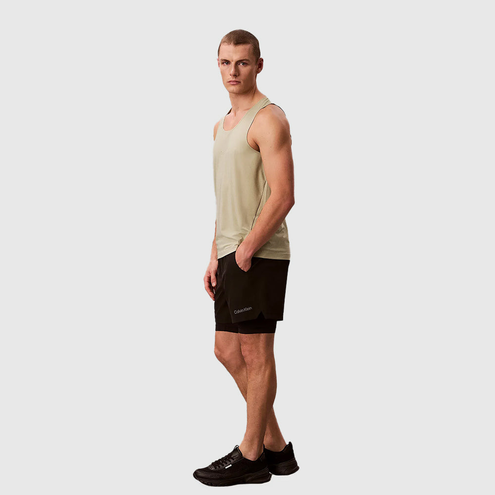 Woven 2-in-1 Gym Short - Black
