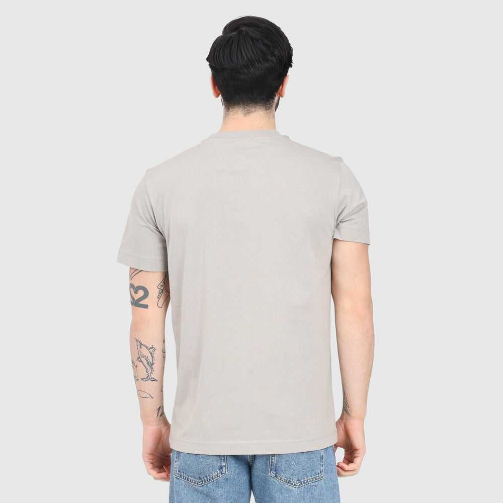 Label Regular T-Shirt - Brown