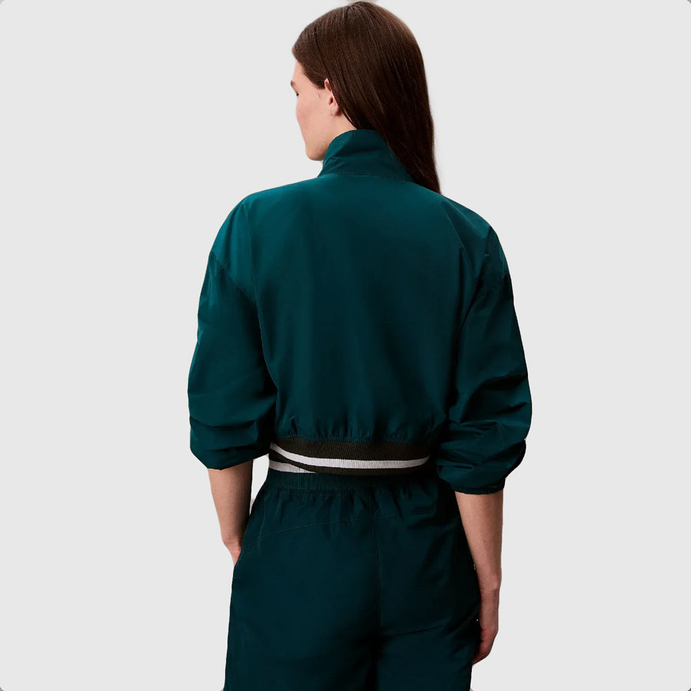 Woven Track Jacket - Green