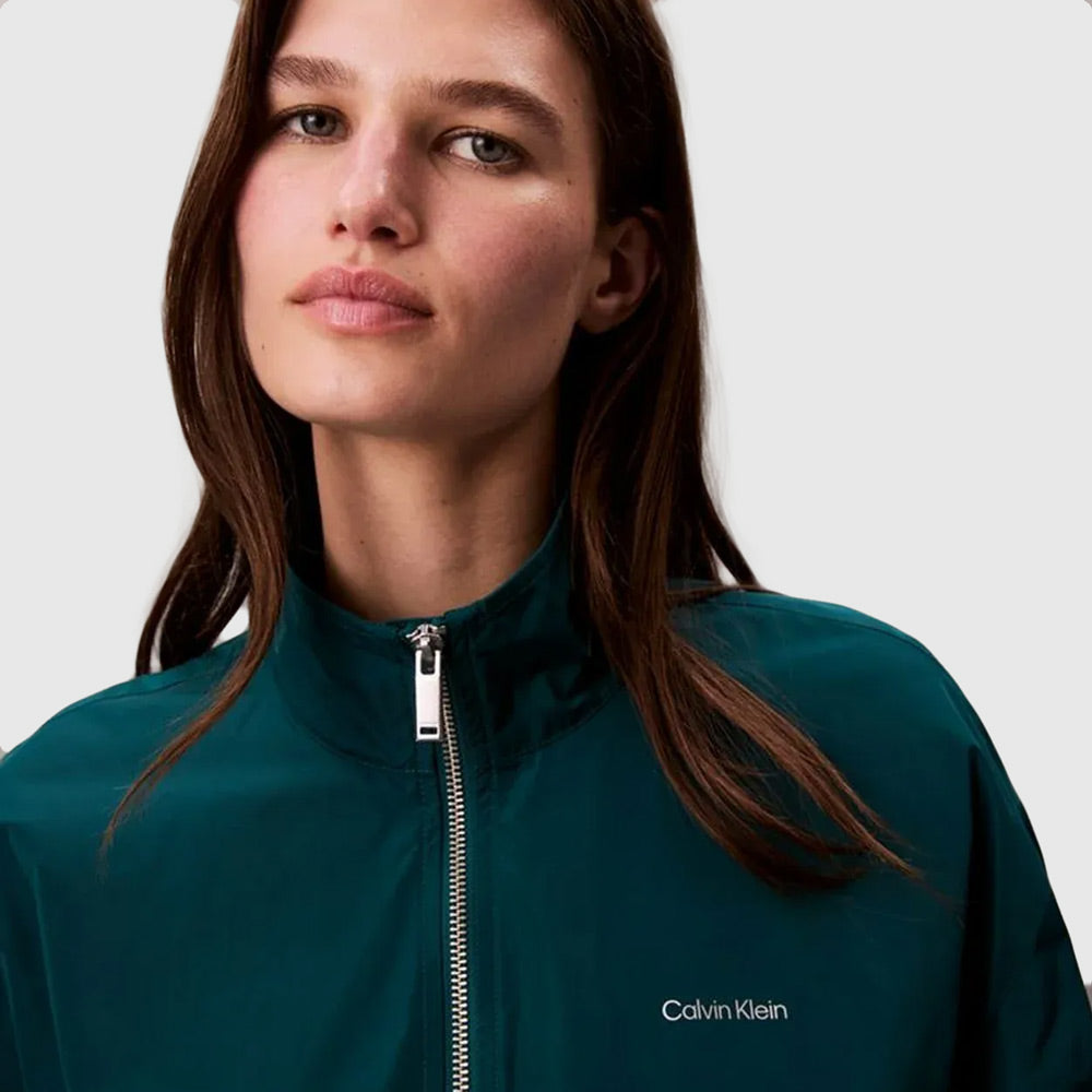 Woven Track Jacket - Green