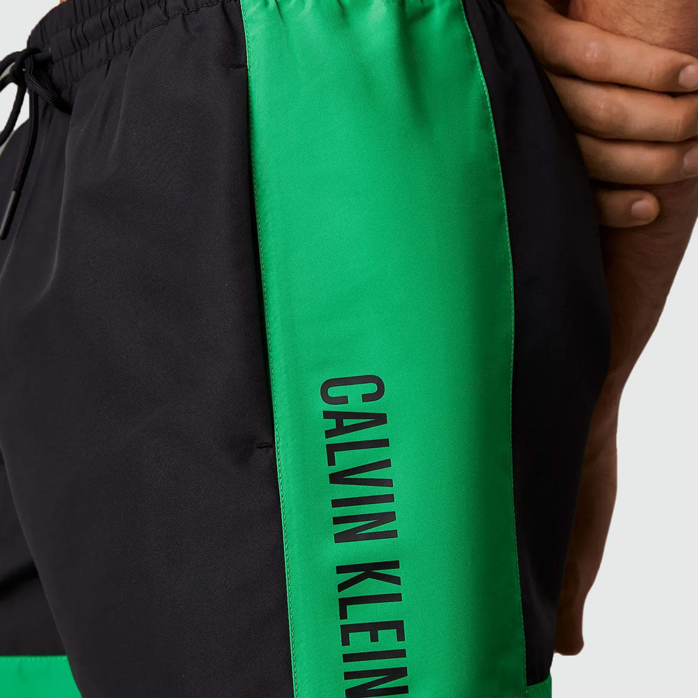 Swim Drawstring Shorts - Green Multi