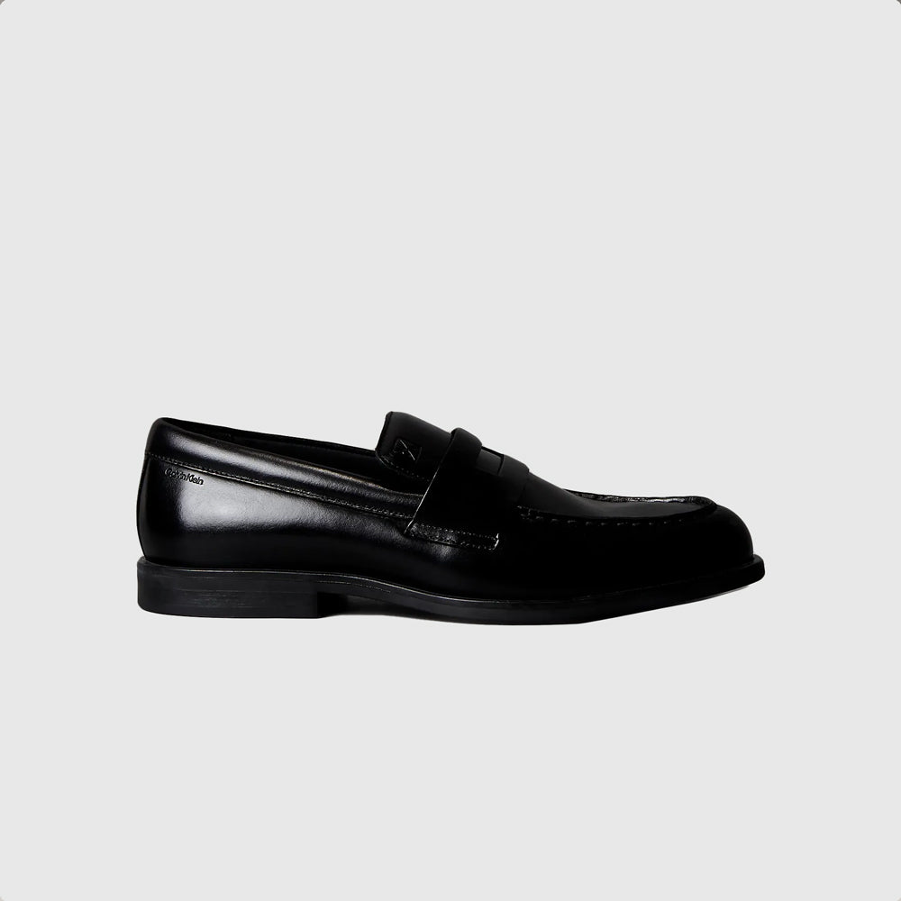 Calvin Klein Rubber Penny Loafer - Black |ThirdBaseUrban