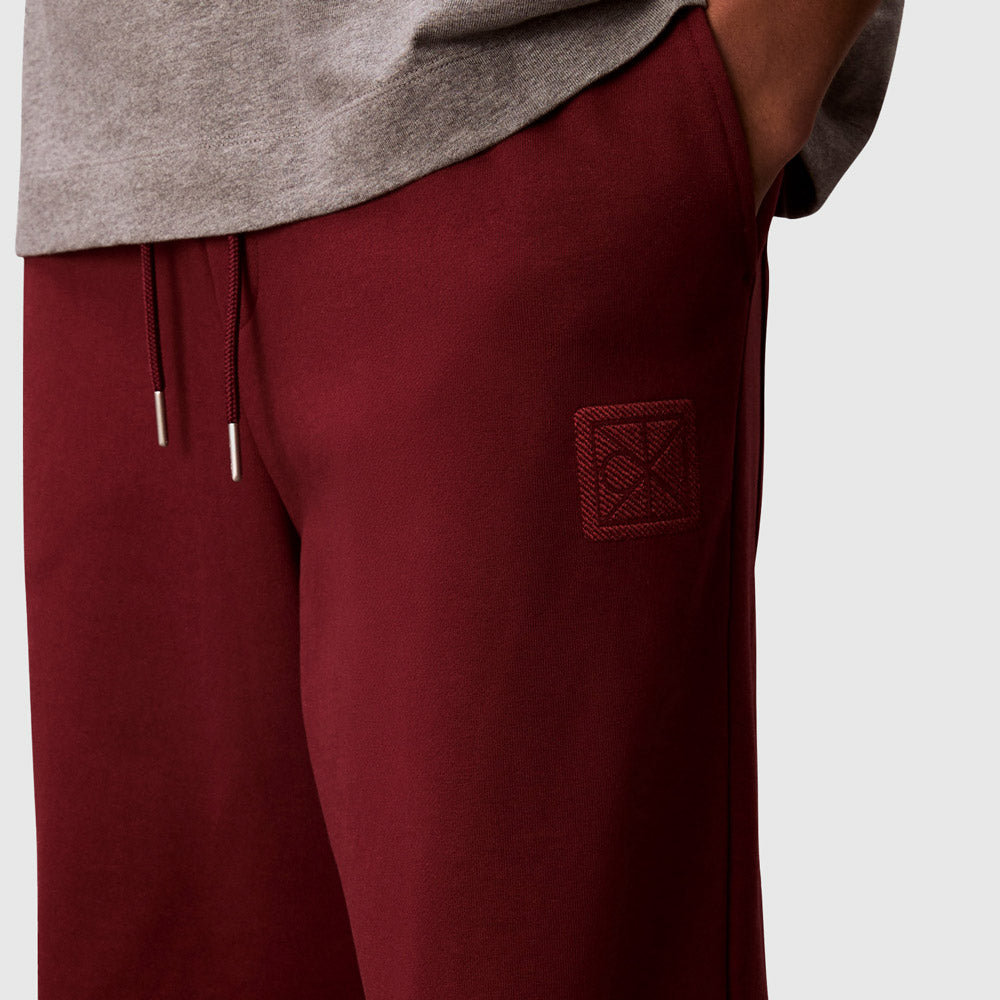 Terry Ck Emblem Jogger - Red