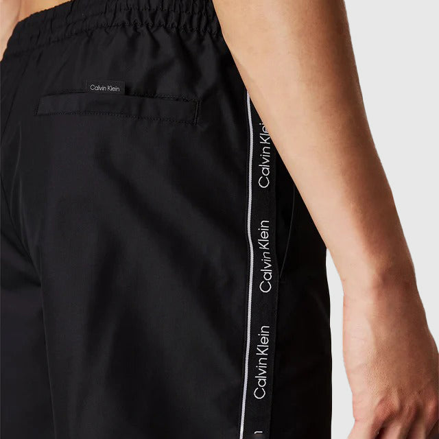 Drawstring Swim Shorts - Black