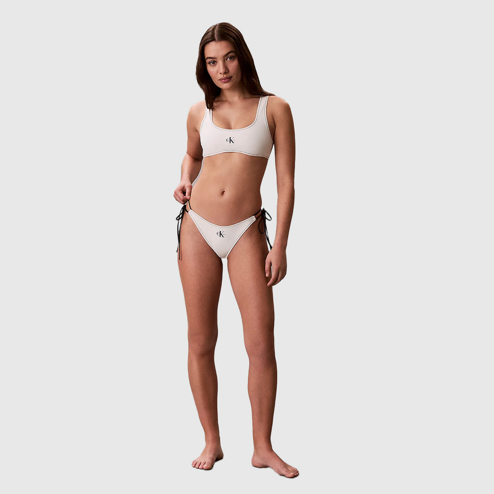 Bralette Bikini Top - White