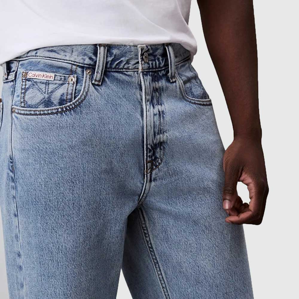 90S Straight Stone Jeans - Denim Light