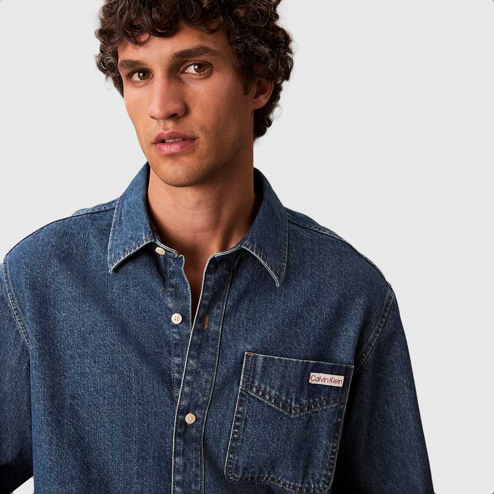 Classic Harbour Overshirt - Denim Dark
