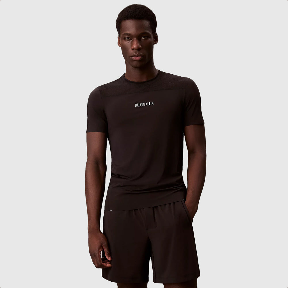 Calvin Klein Performance Baselayer T-Shirt - Black |ThirdBaseUrban