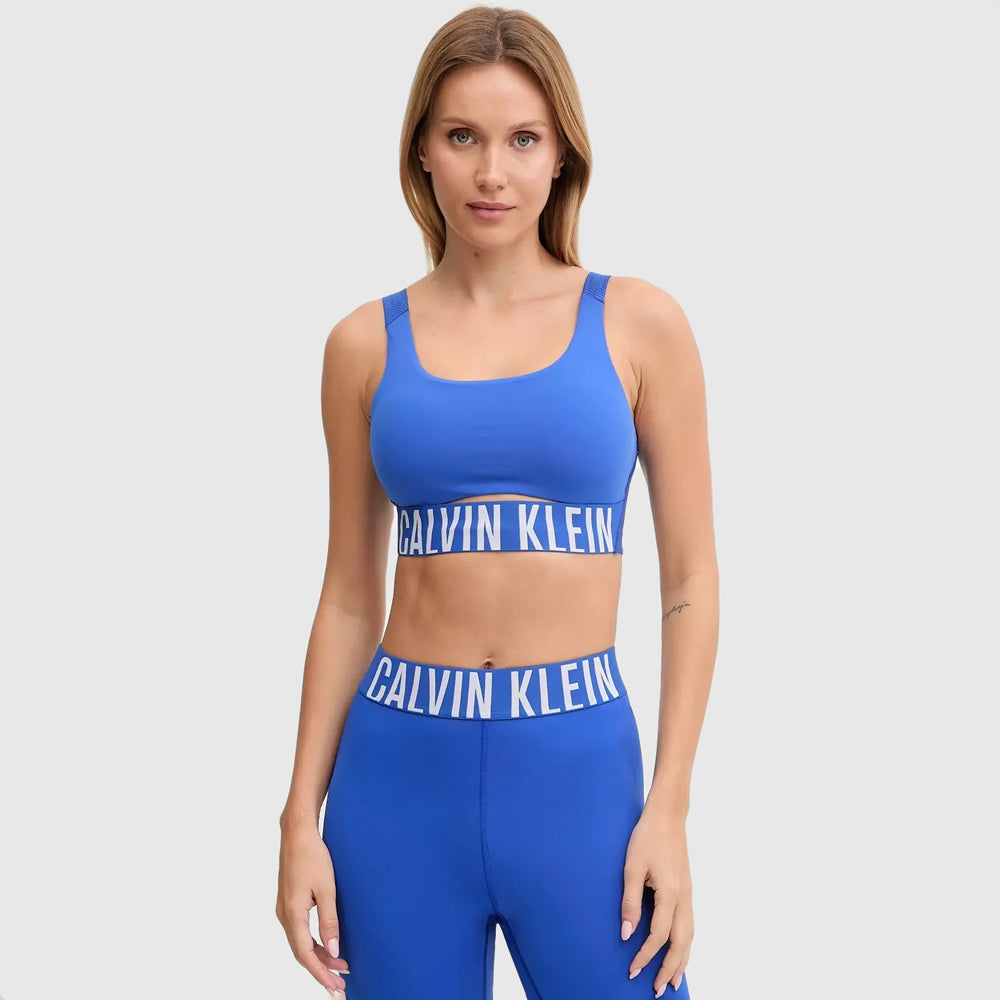 Calvin Klein Performance Intense Power Mesh Bra - Royal Blue |ThirdBaseUrban