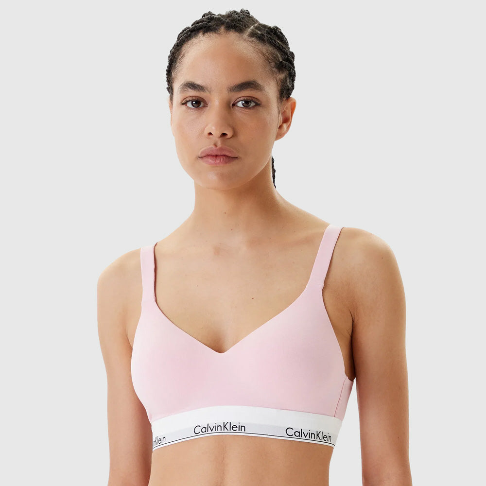 Calvin Klein Lift Bralette - Baby Pink |ThirdBaseUrban