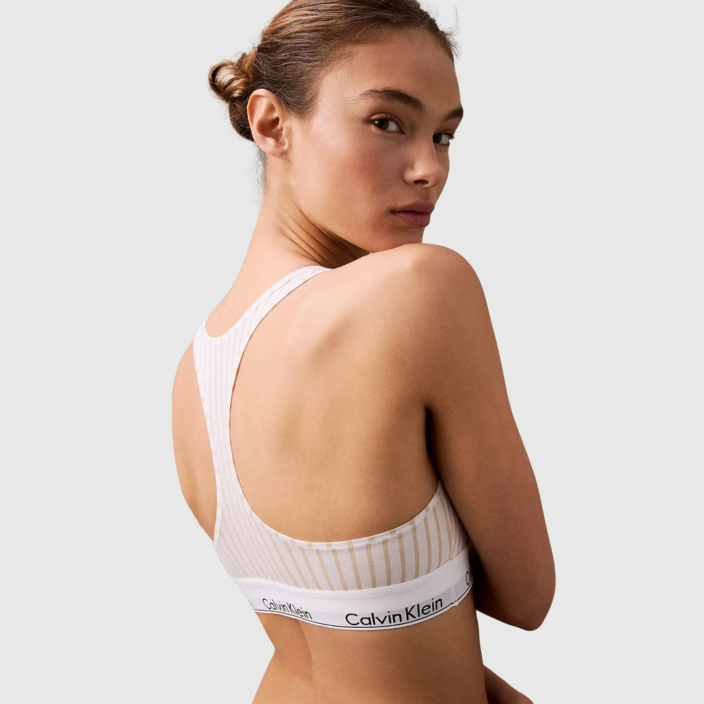 Unlined Bralette - Stripe