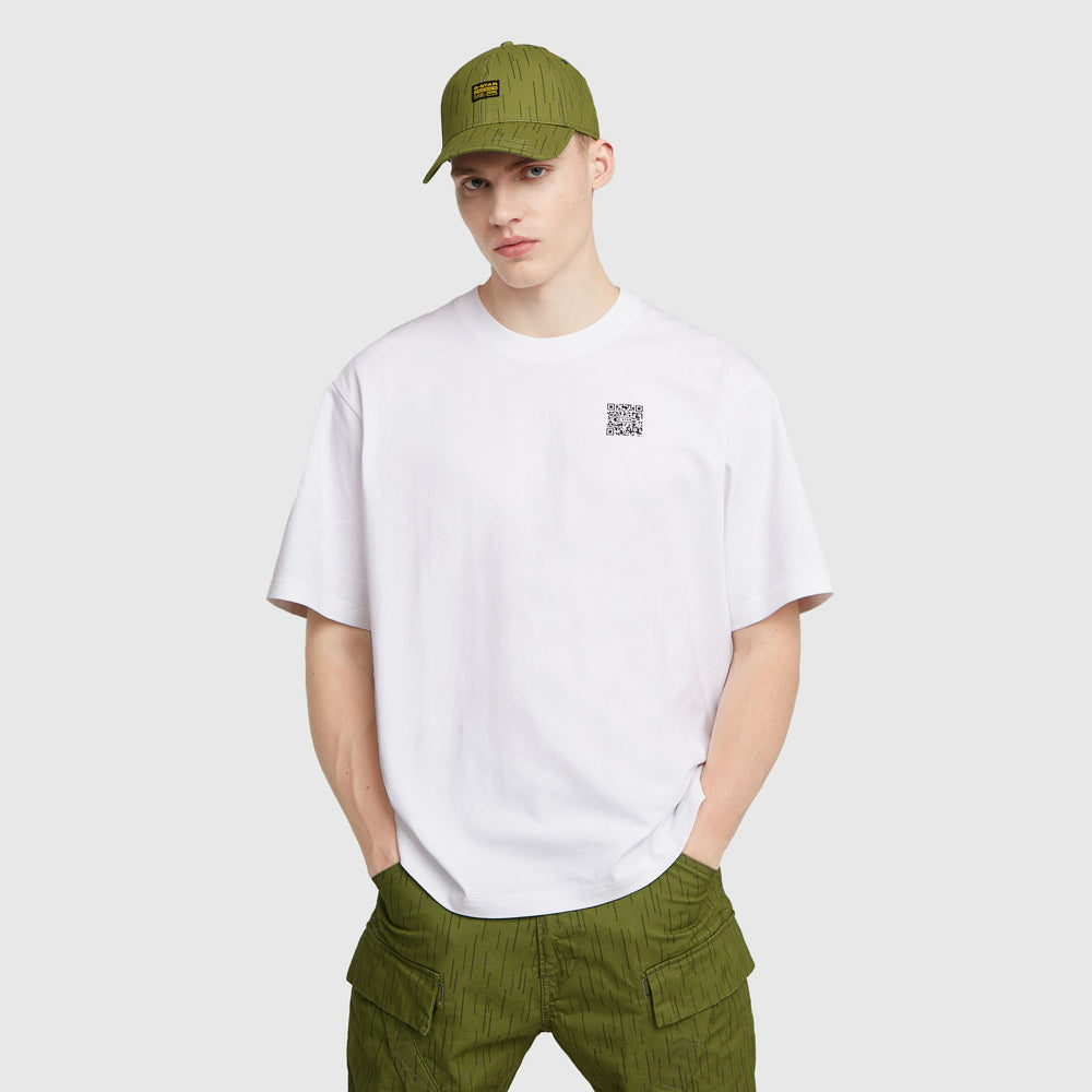 G-Star G-Star Mini Maxi T-Shirt - White |ThirdBaseUrban