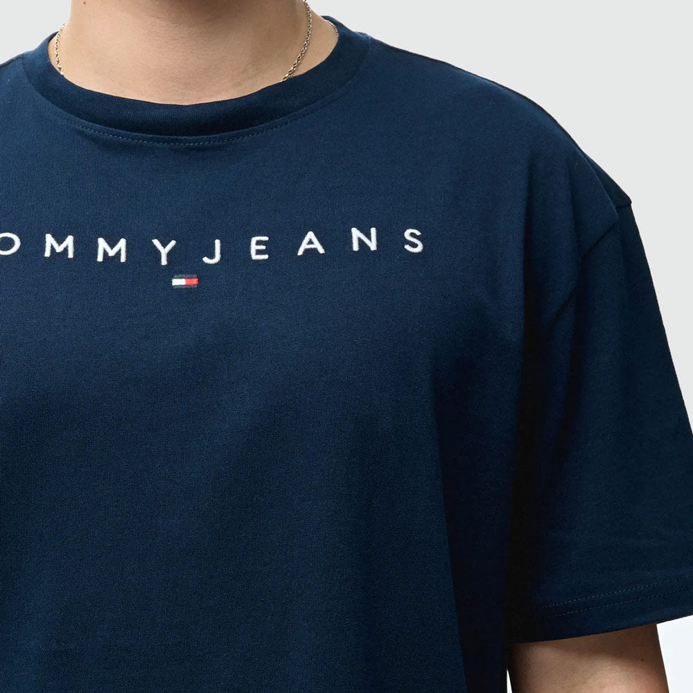 Linear T-Shirt - Navy *