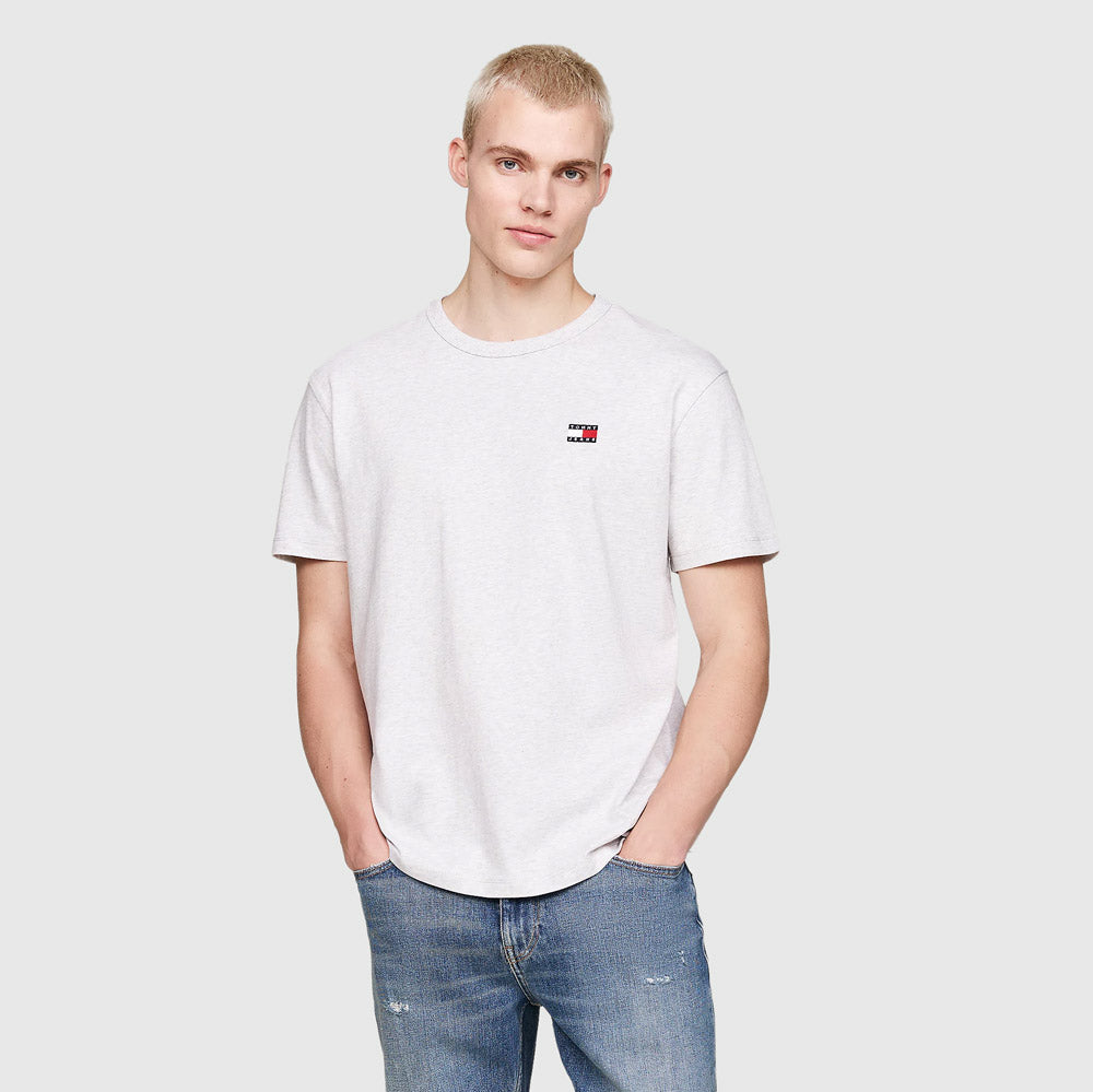 Tommy Hilfiger Badge T-Shirt - Grey |ThirdBaseUrban