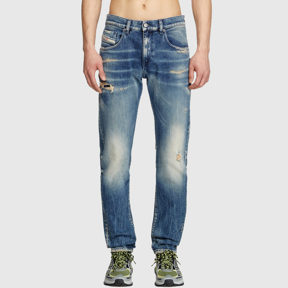 Diesel 2019 D-Strukt Denim Jeans- Blue |ThirdBaseUrban