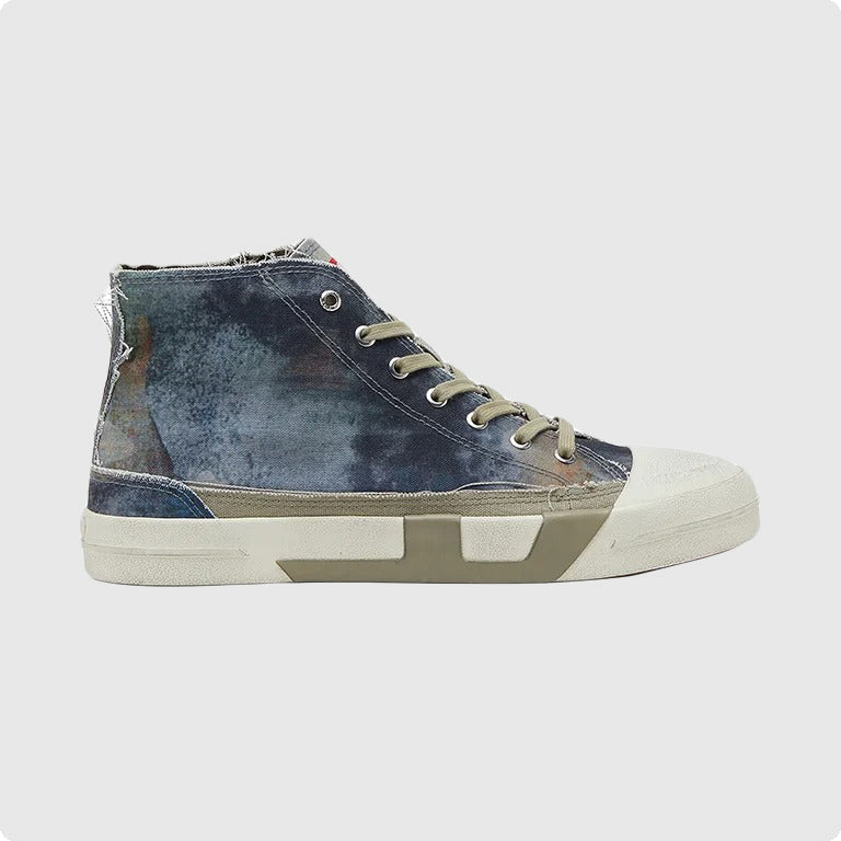 Diesel S-D-Verse Mid Ii Sneaker - Denim |ThirdBaseUrban