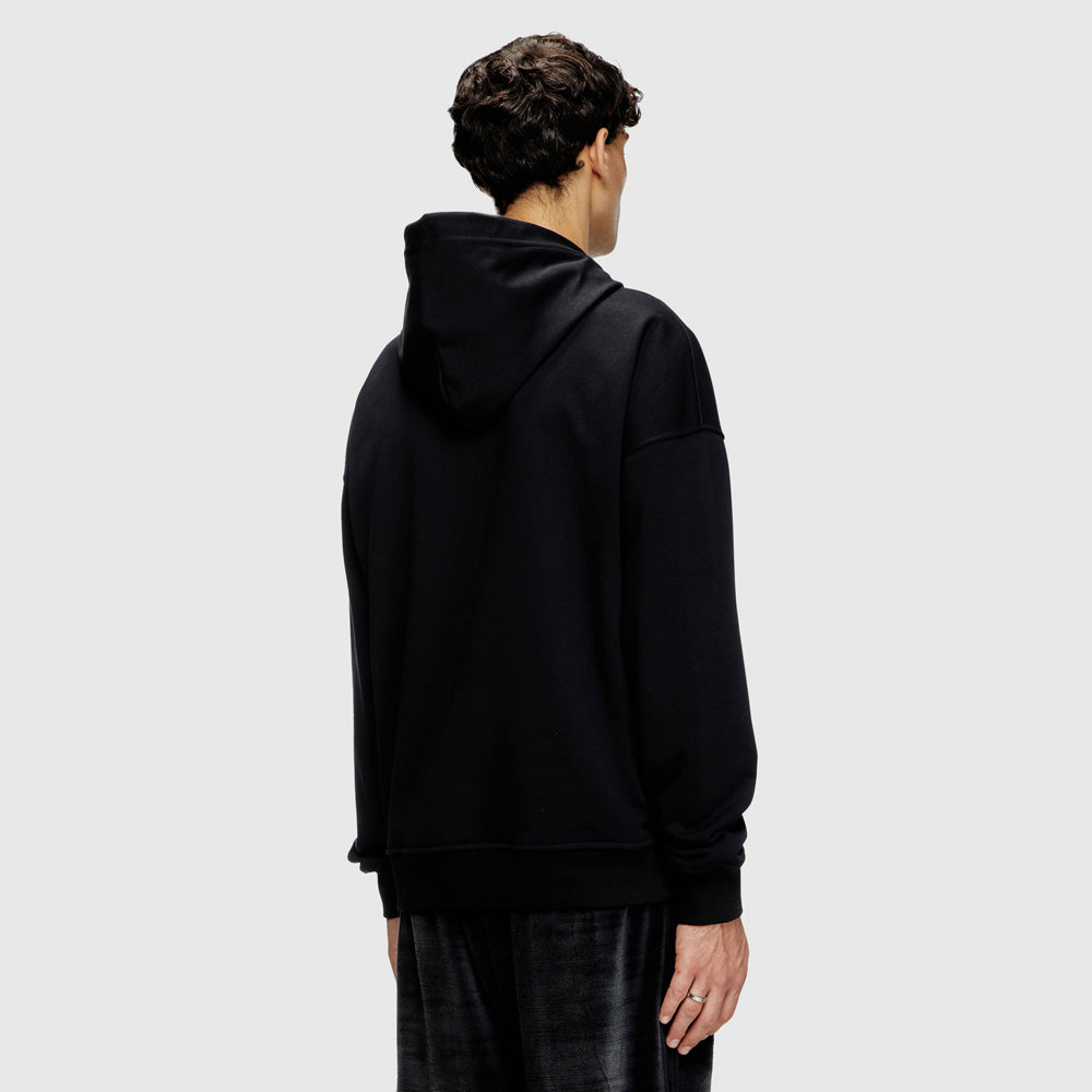 S-Rob-Hood-R1 Sweat Top - Black