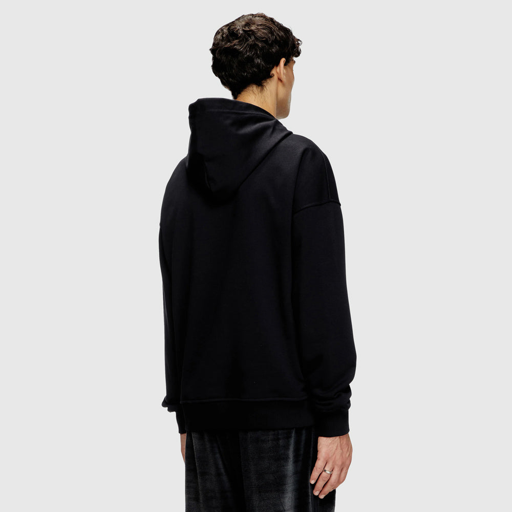 S-Rob-Hood-R1 Sweat Top - Black