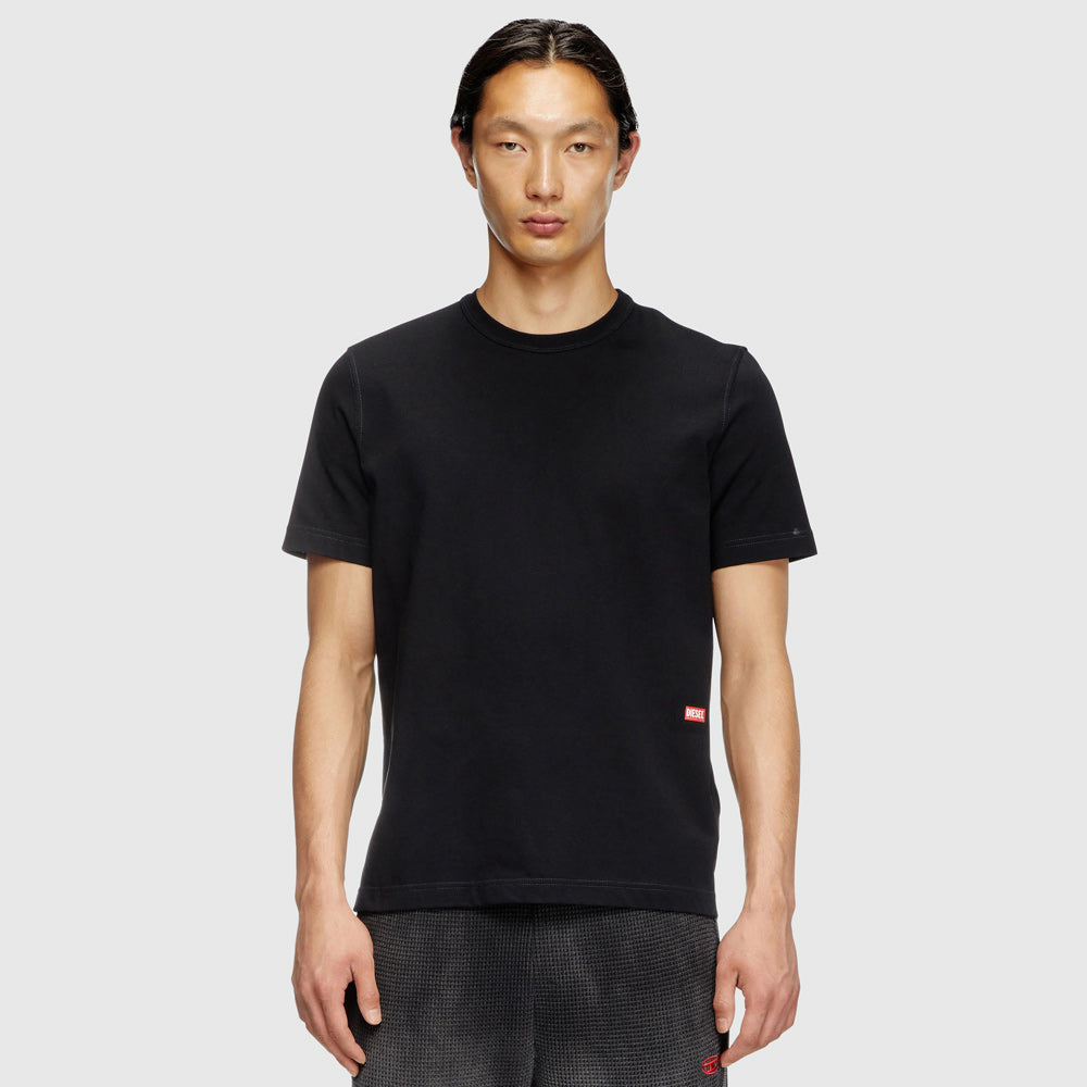Diesel T-Adjust-Slits-R13 T-Shirt - Black |ThirdBaseUrban