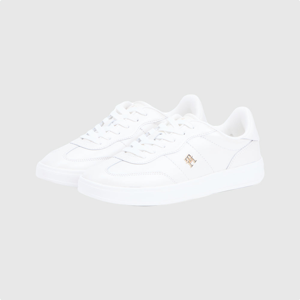 Heritage Shiny Sneaker - Ecru