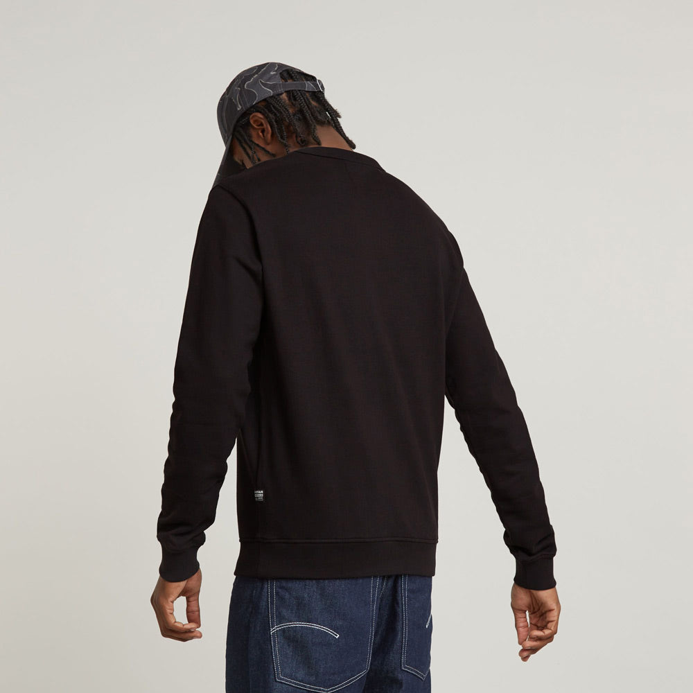 Circle Sweat Top - Black