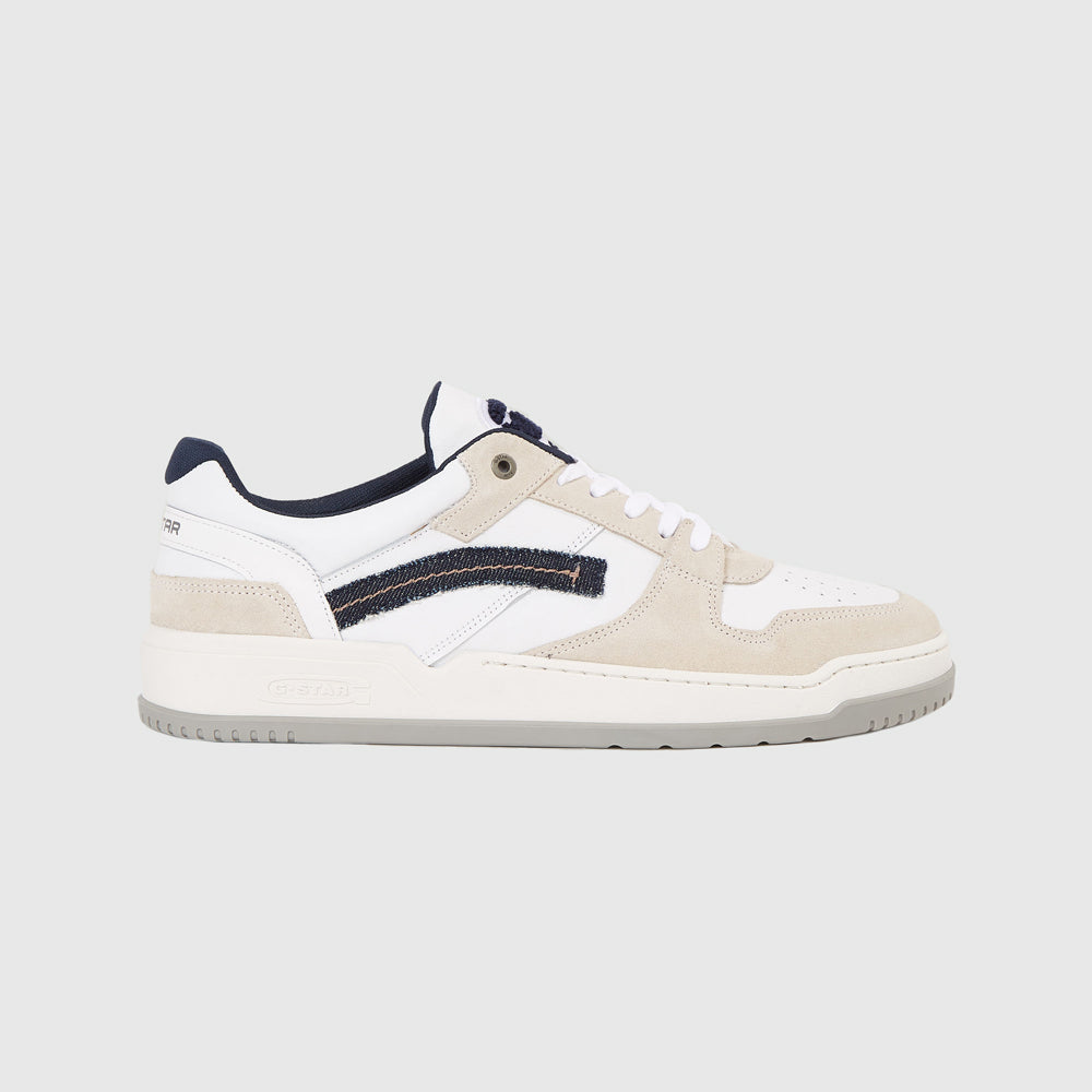 G-Star Grid Sneaker - White Multi |ThirdBaseUrban