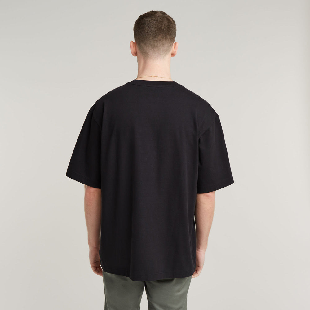 Mask Gr Boxy T-Shirt - Black