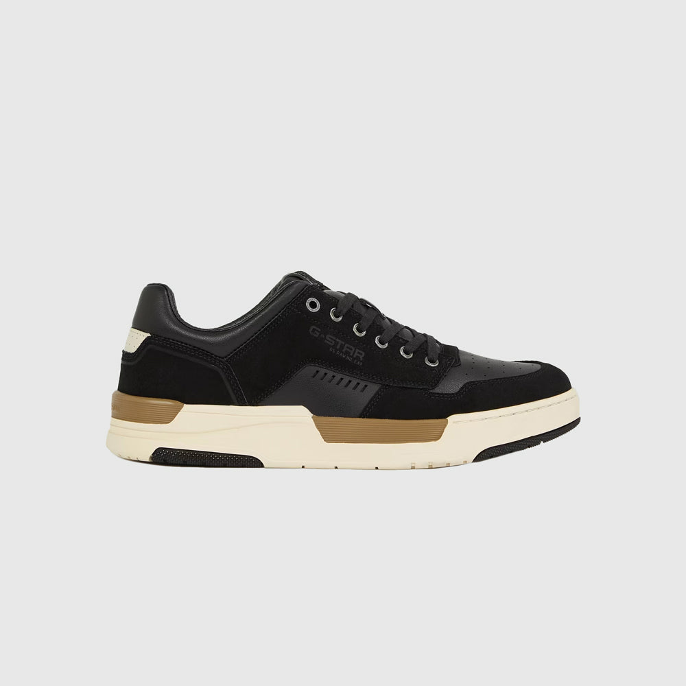 G-Star Rine Sneaker - Black |ThirdBaseUrban