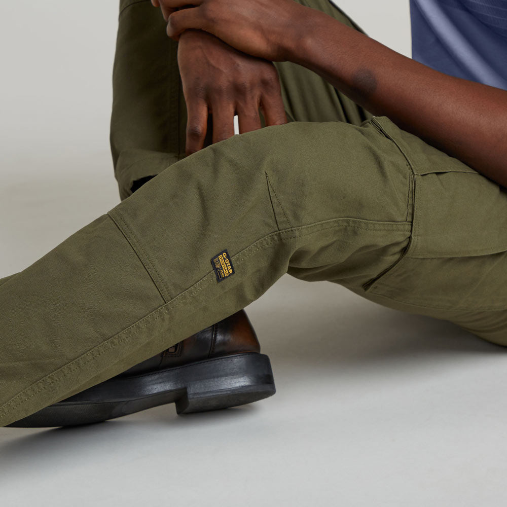 Rovic Tapered Cargo Pants - Olive