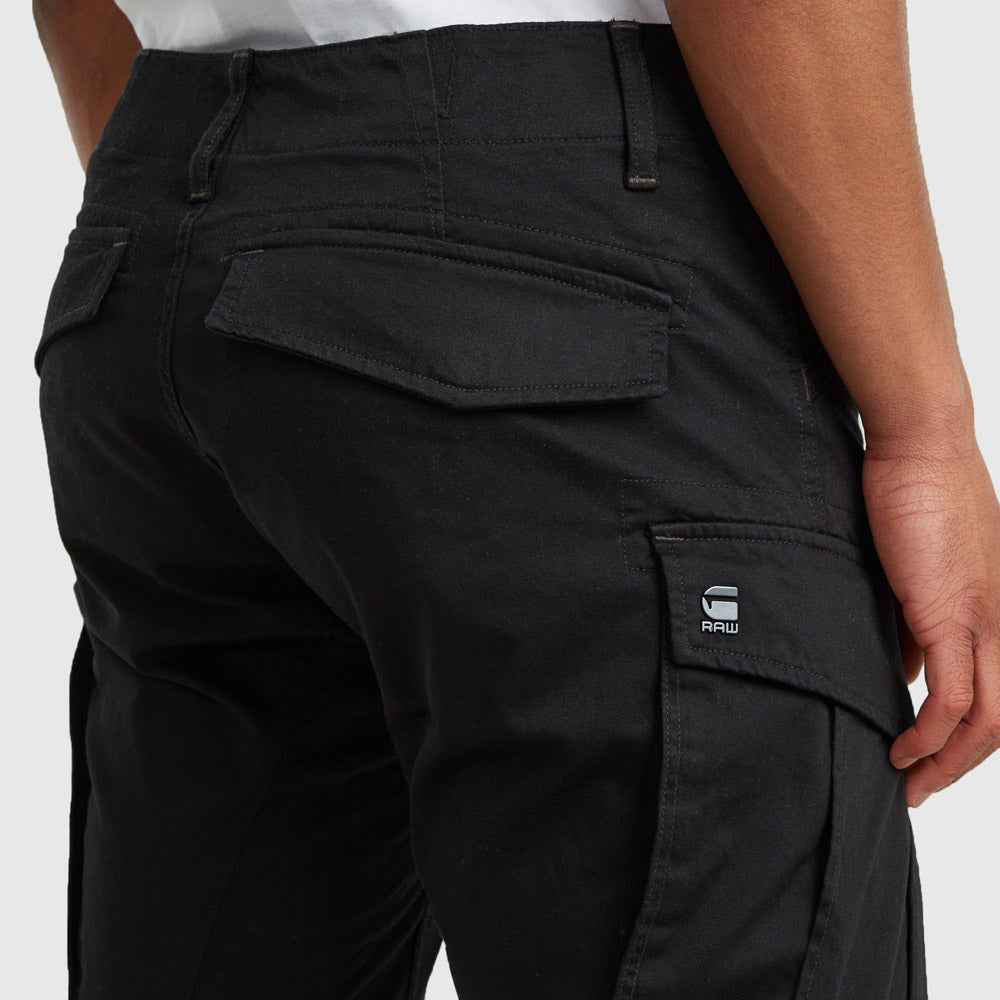 Rovic Tapered Cargpo Pants - Black