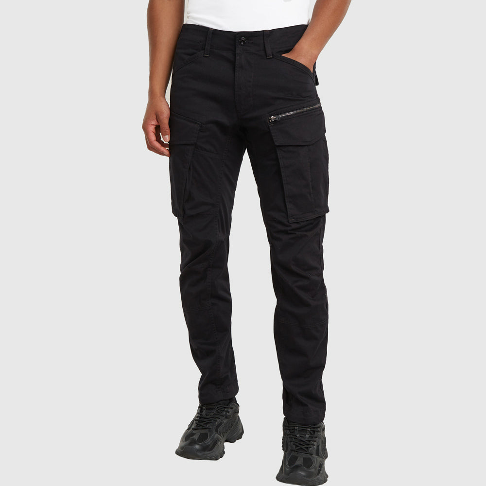 Rovic Tapered Cargpo Pants - Black