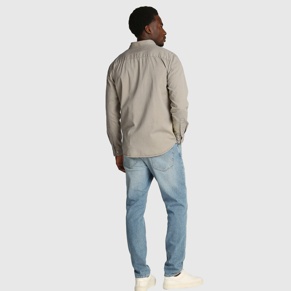 Garment Dyed Shirt - Grey