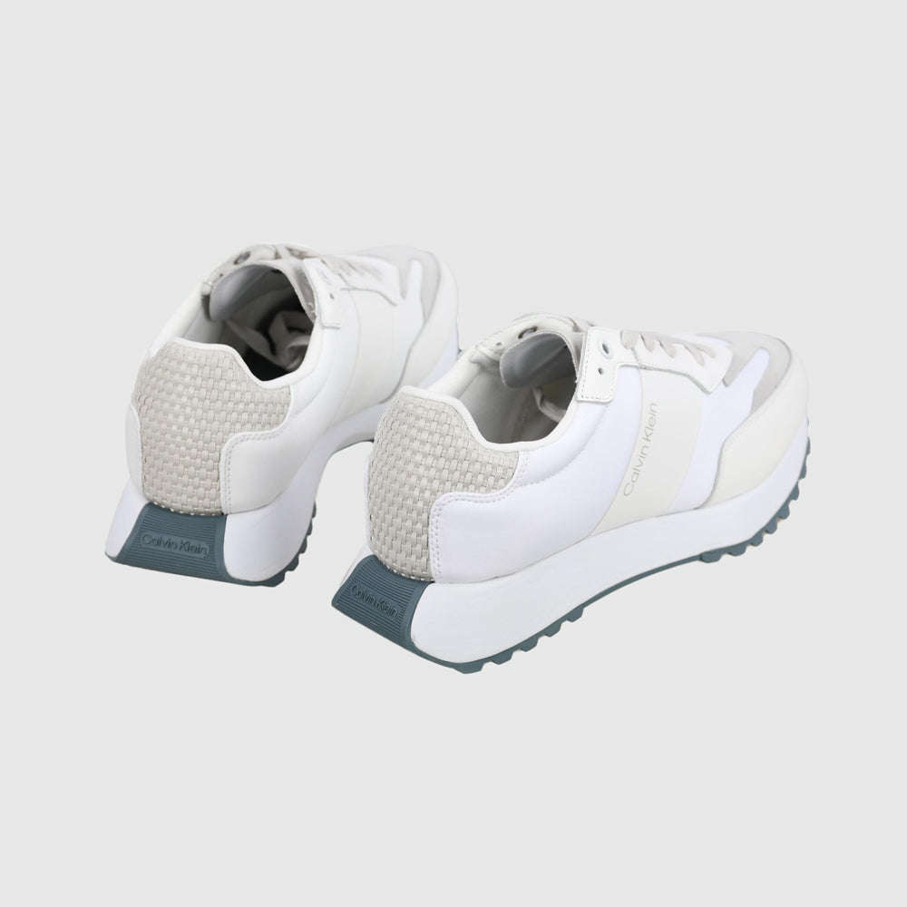 Nylon Woven Sneaker - White Multi