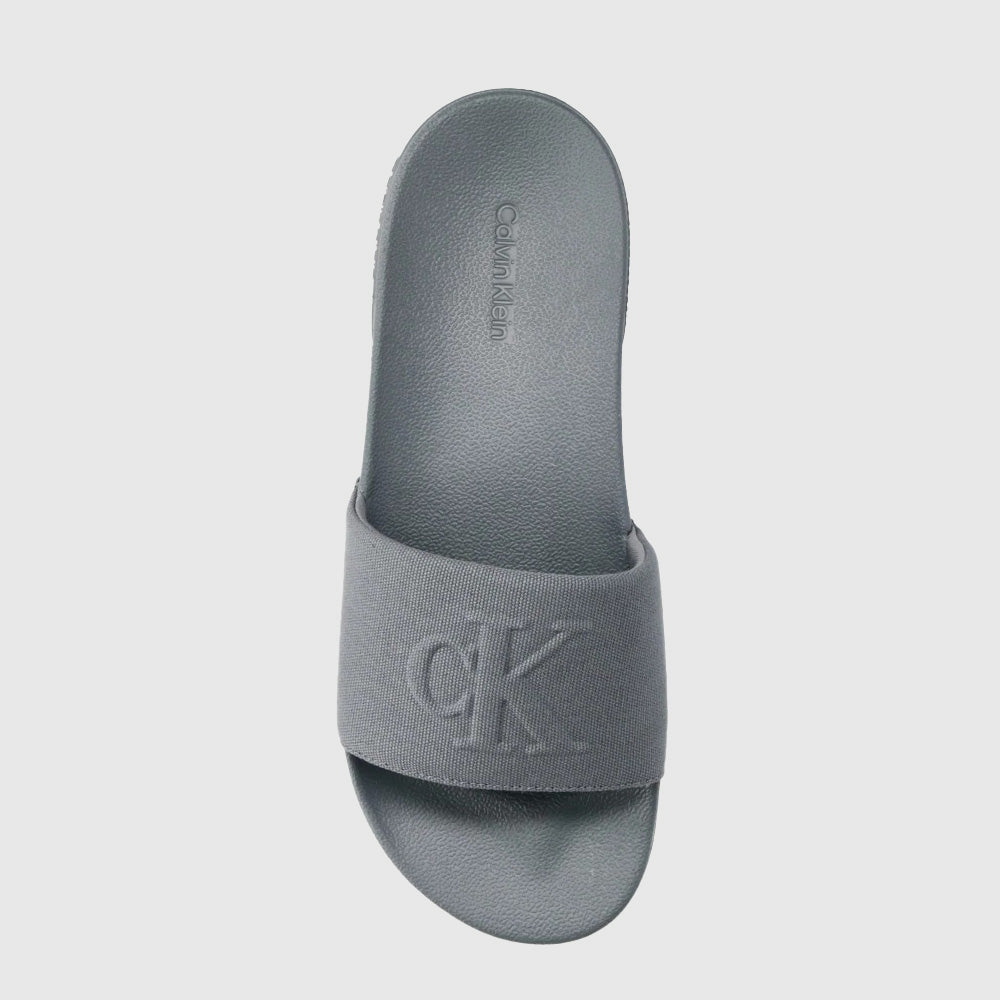 Essential Monogram Slides - Blue Grey
