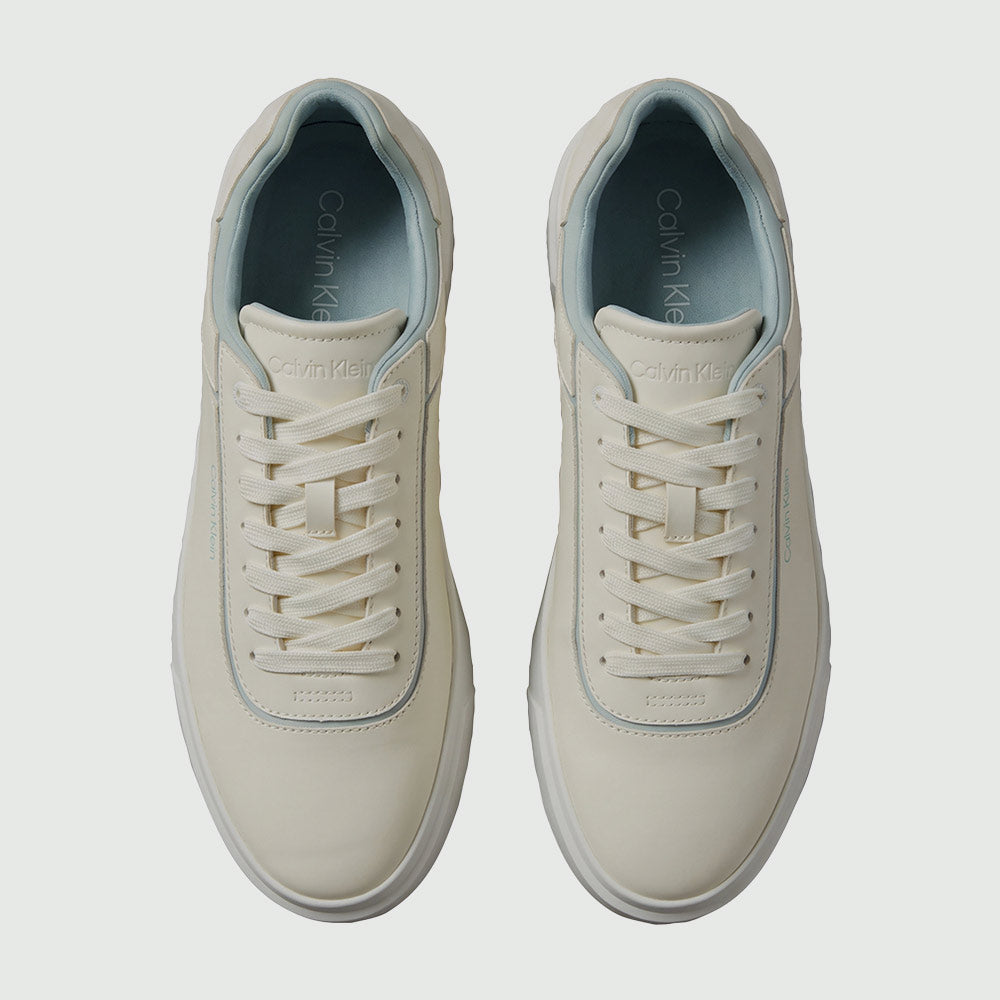 Basket Cupsole Leather Sneaker - Off White