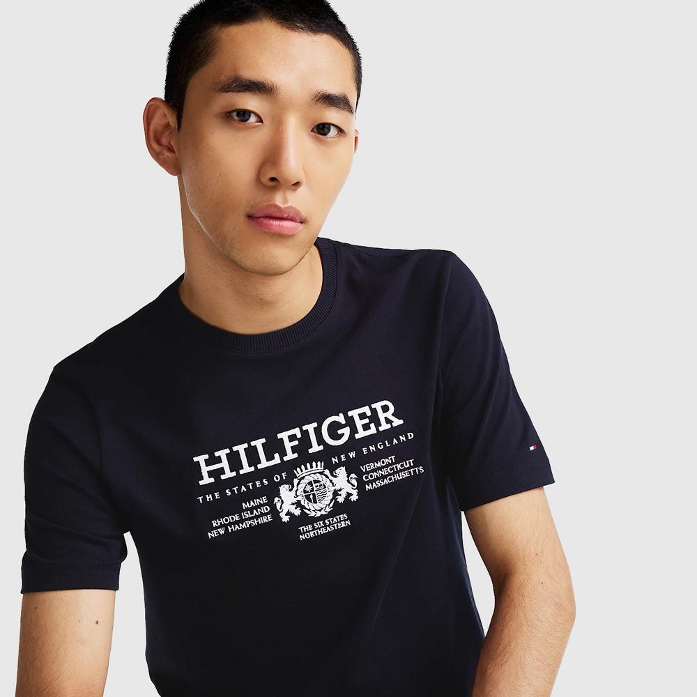Crest T-Shirt - Navy